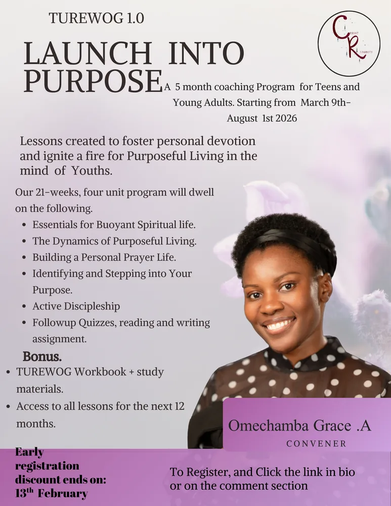 Vision 2026 launch into purpose flyer